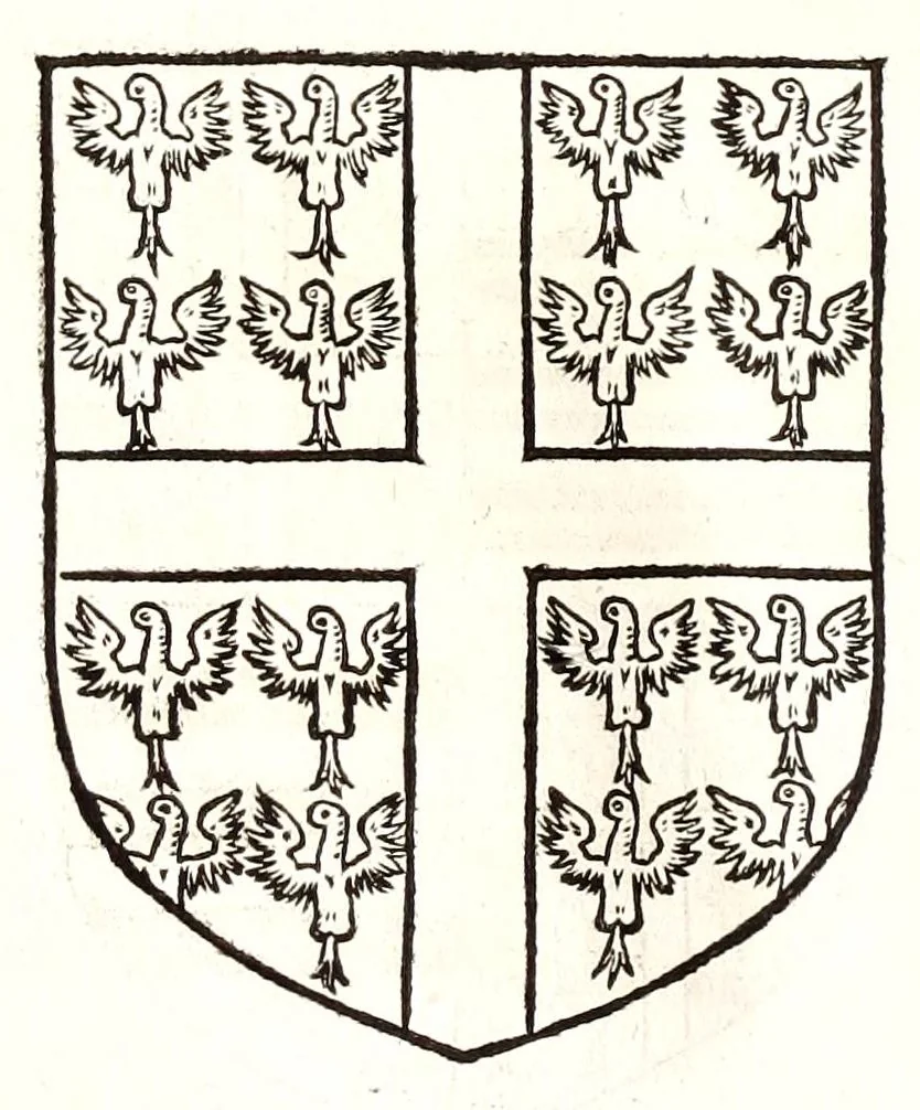 An illustration from Catalogve des tresillvstres dvcz et connestables de France : depuis le roy Clotaire premier du nom, iusques à trespuissant, tresmagnanime & tresuictorieux roy de France, Henry deuxieme, 1555, leaf 166