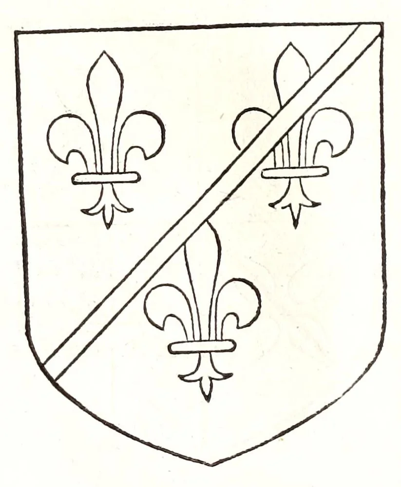 An illustration from Catalogve des tresillvstres dvcz et connestables de France : depuis le roy Clotaire premier du nom, iusques à trespuissant, tresmagnanime & tresuictorieux roy de France, Henry deuxieme, 1555, leaf 182