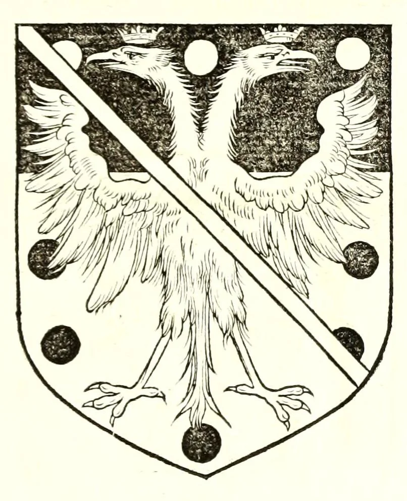 An illustration from Catalogve des tresillvstres dvcz et connestables de France : depuis le roy Clotaire premier du nom, iusques à trespuissant, tresmagnanime & tresuictorieux roy de France, Henry deuxieme, 1555, leaf 23