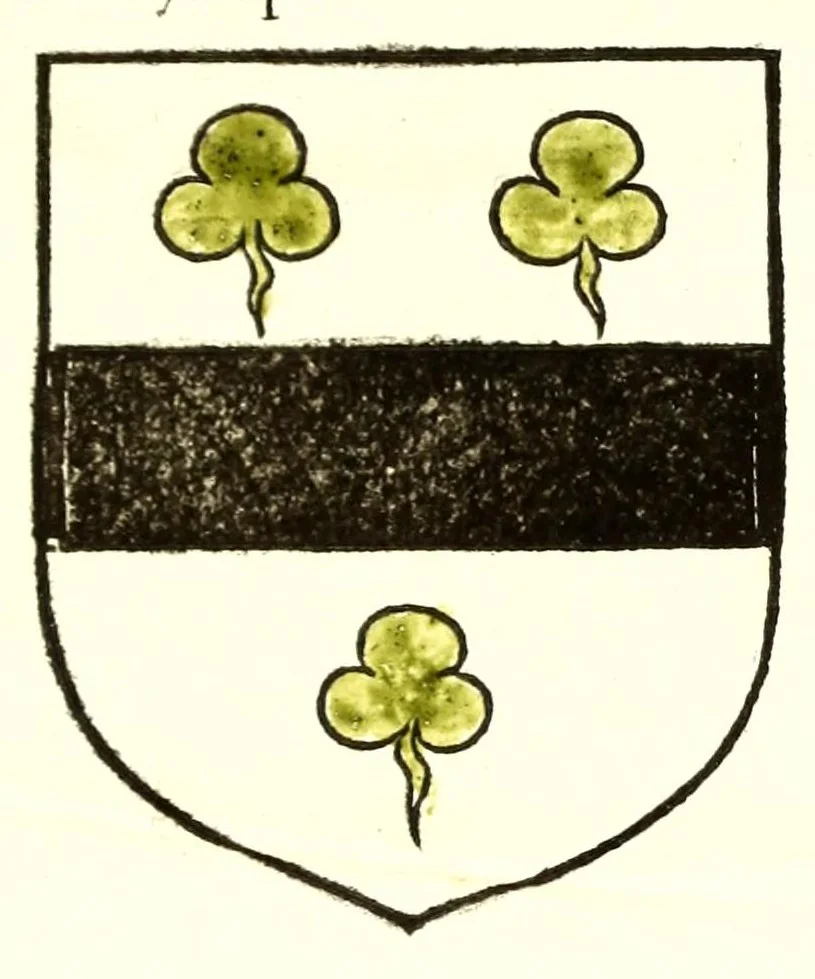 An illustration from Catalogve des tresillvstres dvcz et connestables de France : depuis le roy Clotaire premier du nom, iusques à trespuissant, tresmagnanime & tresuictorieux roy de France, Henry deuxieme, 1555, leaf 273
