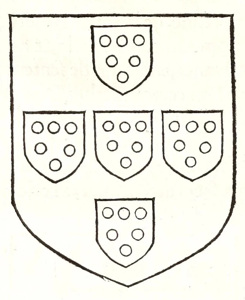 An illustration from Catalogve des tresillvstres dvcz et connestables de France : depuis le roy Clotaire premier du nom, iusques à trespuissant, tresmagnanime & tresuictorieux roy de France, Henry deuxieme, 1555, leaf 46