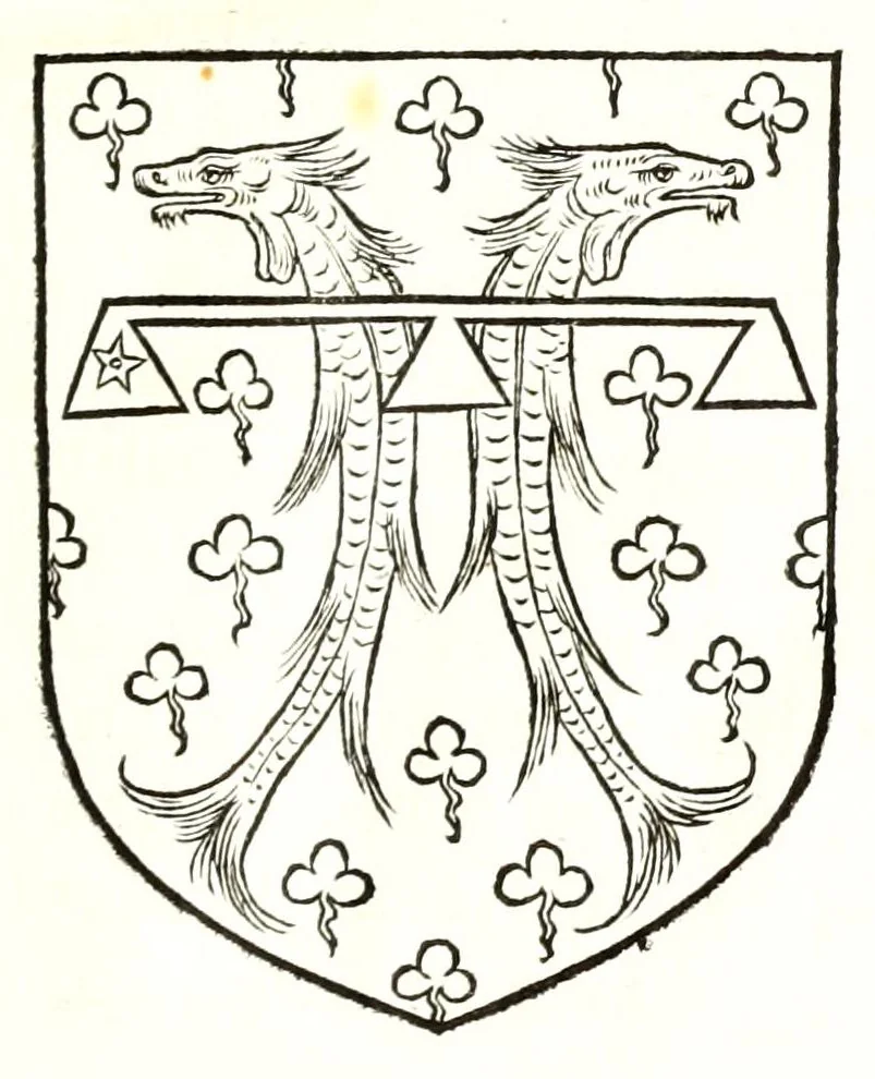 An illustration from Catalogve des tresillvstres dvcz et connestables de France : depuis le roy Clotaire premier du nom, iusques à trespuissant, tresmagnanime & tresuictorieux roy de France, Henry deuxieme, 1555, leaf 53