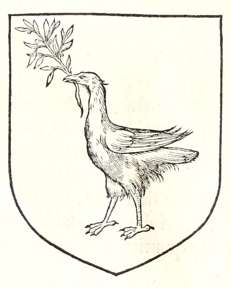 An illustration from Catalogve des tresillvstres dvcz et connestables de France : depuis le roy Clotaire premier du nom, iusques à trespuissant, tresmagnanime & tresuictorieux roy de France, Henry deuxieme, 1555, leaf 76