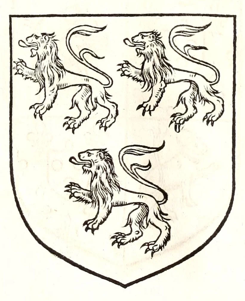An illustration from Catalogve des tresillvstres dvcz et connestables de France : depuis le roy Clotaire premier du nom, iusques à trespuissant, tresmagnanime & tresuictorieux roy de France, Henry deuxieme, 1555, leaf 86