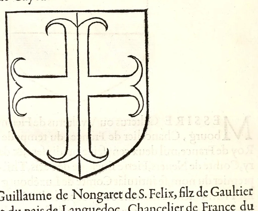 An illustration from Catalogve des tresillvstres dvcz et connestables de France : depuis le roy Clotaire premier du nom, iusques à trespuissant, tresmagnanime & tresuictorieux roy de France, Henry deuxieme, 1555, leaf 92