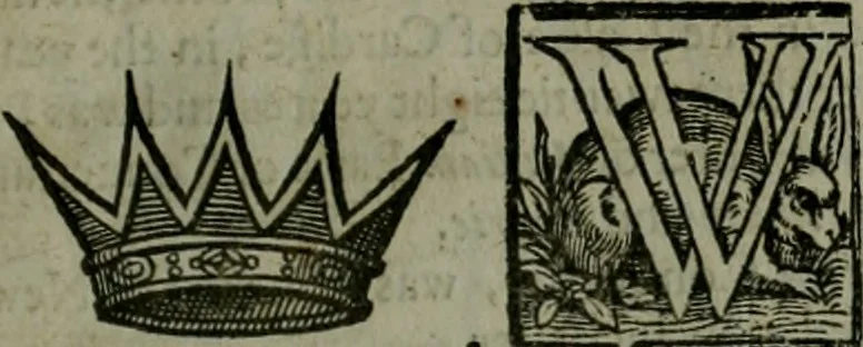 An illustration from A catalogve and succession of the kings, princes, dukes, marquesses, earles, and viscounts of this realme of England, since the Norman conquest, to this present yeere 1622. Together with their armes, wiues, and children; the times of their deaths and burials, with many of their memorable actions, 1622, leaf 10