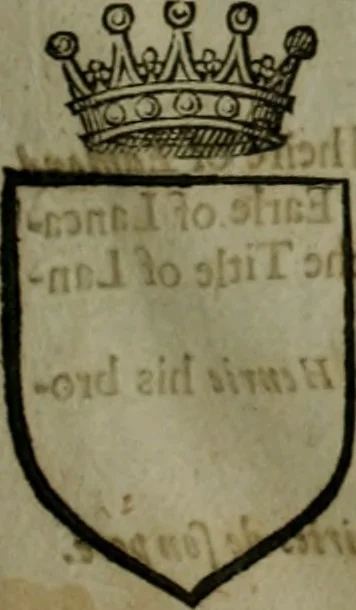 An illustration from A catalogve and succession of the kings, princes, dukes, marquesses, earles, and viscounts of this realme of England, since the Norman conquest, to this present yeere 1622. Together with their armes, wiues, and children; the times of their deaths and burials, with many of their memorable actions, 1622, leaf 144