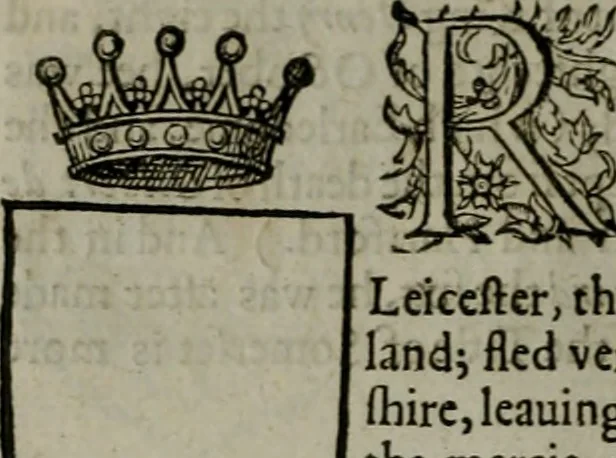 An illustration from A catalogve and succession of the kings, princes, dukes, marquesses, earles, and viscounts of this realme of England, since the Norman conquest, to this present yeere 1622. Together with their armes, wiues, and children; the times of their deaths and burials, with many of their memorable actions, 1622, leaf 181