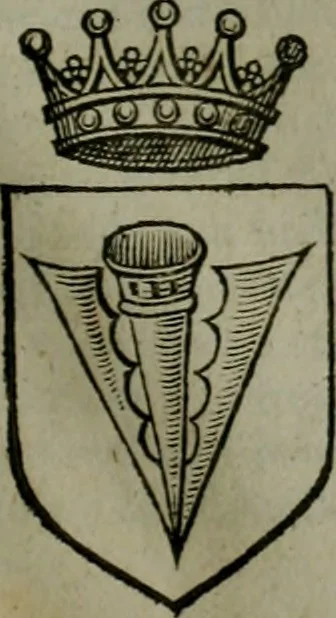 An illustration from A catalogve and succession of the kings, princes, dukes, marquesses, earles, and viscounts of this realme of England, since the Norman conquest, to this present yeere 1622. Together with their armes, wiues, and children; the times of their deaths and burials, with many of their memorable actions, 1622, leaf 226