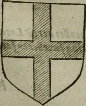 An illustration from A catalogve and succession of the kings, princes, dukes, marquesses, earles, and viscounts of this realme of England, since the Norman conquest, to this present yeere 1622. Together with their armes, wiues, and children; the times of their deaths and burials, with many of their memorable actions, 1622, leaf 245