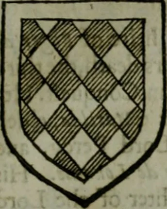 An illustration from A catalogve and succession of the kings, princes, dukes, marquesses, earles, and viscounts of this realme of England, since the Norman conquest, to this present yeere 1622. Together with their armes, wiues, and children; the times of their deaths and burials, with many of their memorable actions, 1622, leaf 372