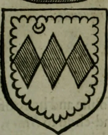 An illustration from A catalogve and succession of the kings, princes, dukes, marquesses, earles, and viscounts of this realme of England, since the Norman conquest, to this present yeere 1622. Together with their armes, wiues, and children; the times of their deaths and burials, with many of their memorable actions, 1622, leaf 402