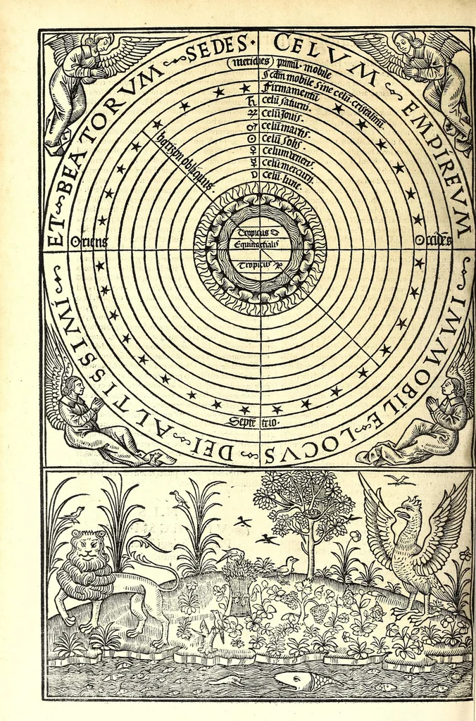 An illustration from Catalogvs gloriae mundi : laudes, honores, excellentias, ac pre̜eminentias omniũ fere statuũ, plurimarumq[ue] rerũ illius continẽs, 1546, leaf 492