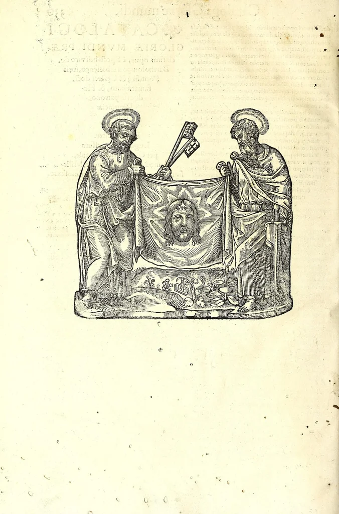 An illustration from Catalogvs gloriae mundi : laudes, honores, excellentias, ac pre̜eminentias omniũ fere statuũ, plurimarumq[ue] rerũ illius continẽs, 1546, leaf 680