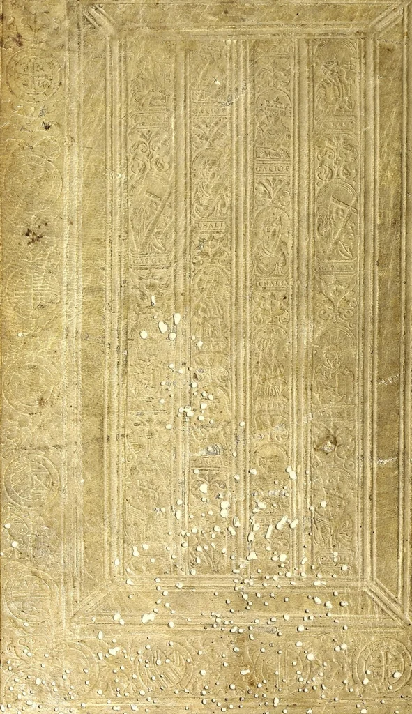 An illustration from Catalogvs gloriae mundi : laudes, honores, excellentias, ac pre̜eminentias omniũ fere statuũ, plurimarumq[ue] rerũ illius continẽs, 1546, leaf 684