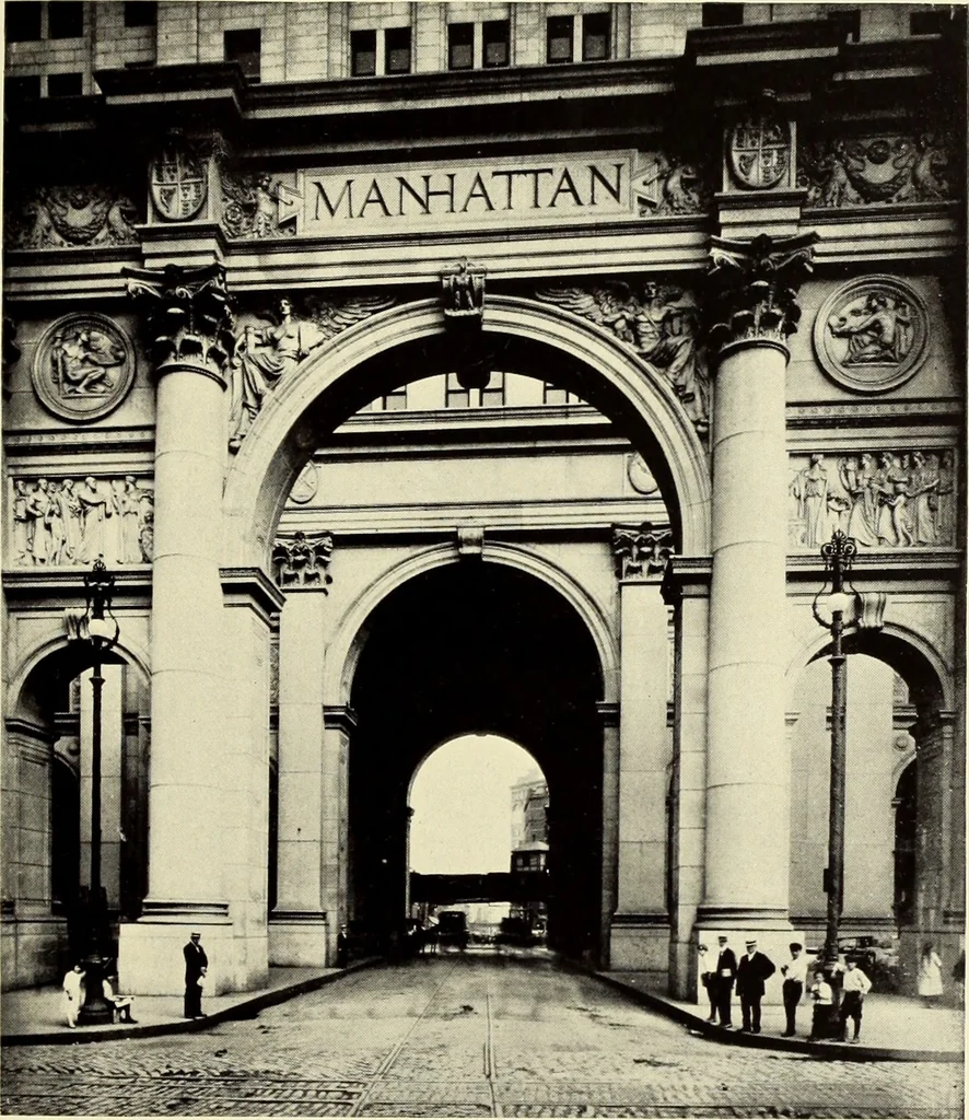 An illustration from Catalogue of the works of art belonging to the City of New York, 1909, leaf 164