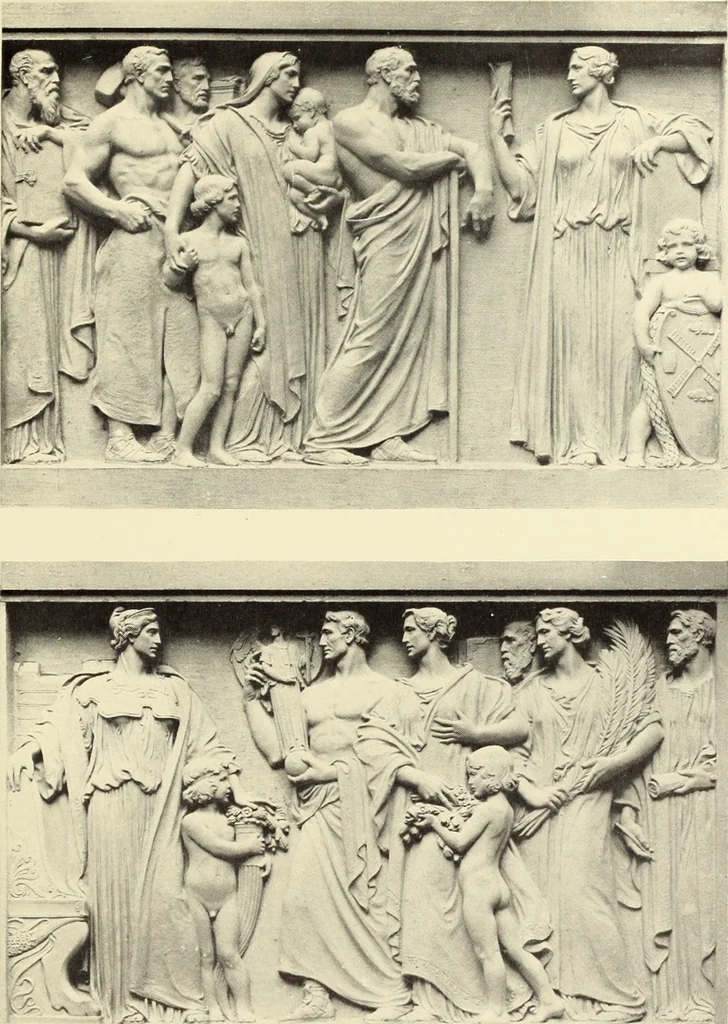 An illustration from Catalogue of the works of art belonging to the City of New York, 1909, leaf 168