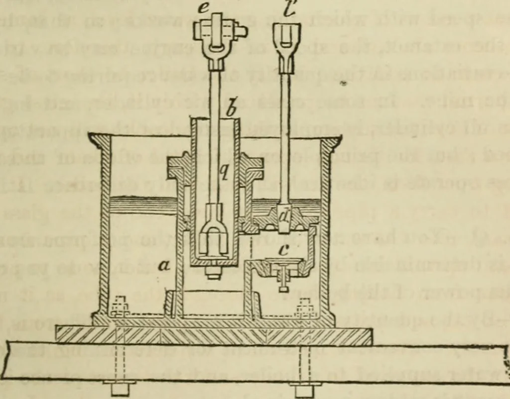 An illustration from A catechism of the steam engine in its various applications to mines, mills, steam navigation, railways, and agriculture. With practical instructions for the manufacture and management of engines of every class, 1864, leaf 136