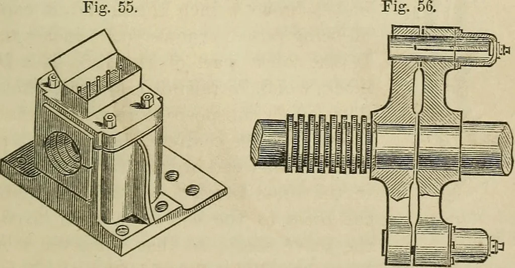 An illustration from A catechism of the steam engine in its various applications to mines, mills, steam navigation, railways, and agriculture. With practical instructions for the manufacture and management of engines of every class, 1864, leaf 348