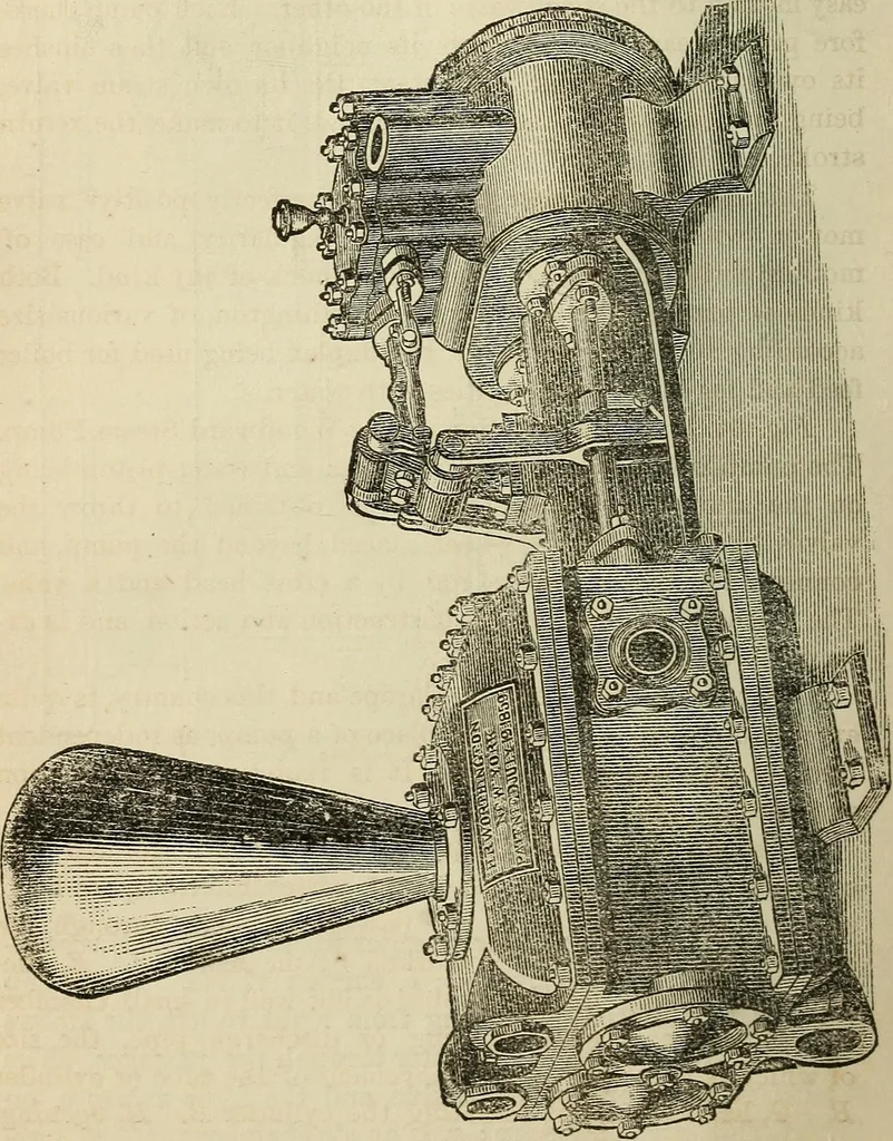 An illustration from A catechism of the steam engine in its various applications to mines, mills, steam navigation, railways, and agriculture. With practical instructions for the manufacture and management of engines of every class, 1864, leaf 363