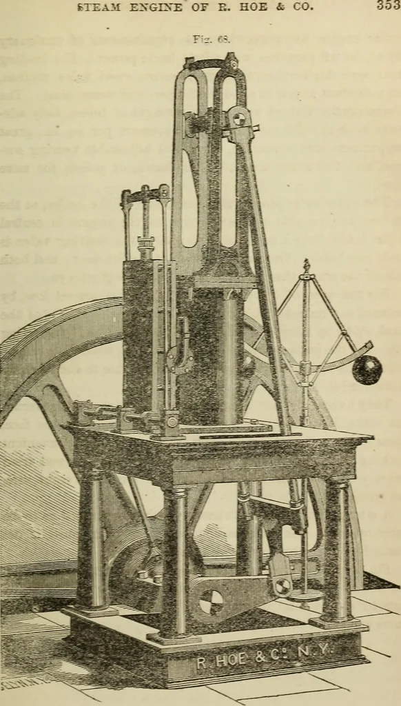 An illustration from A catechism of the steam engine in its various applications to mines, mills, steam navigation, railways, and agriculture. With practical instructions for the manufacture and management of engines of every class, 1864, leaf 370