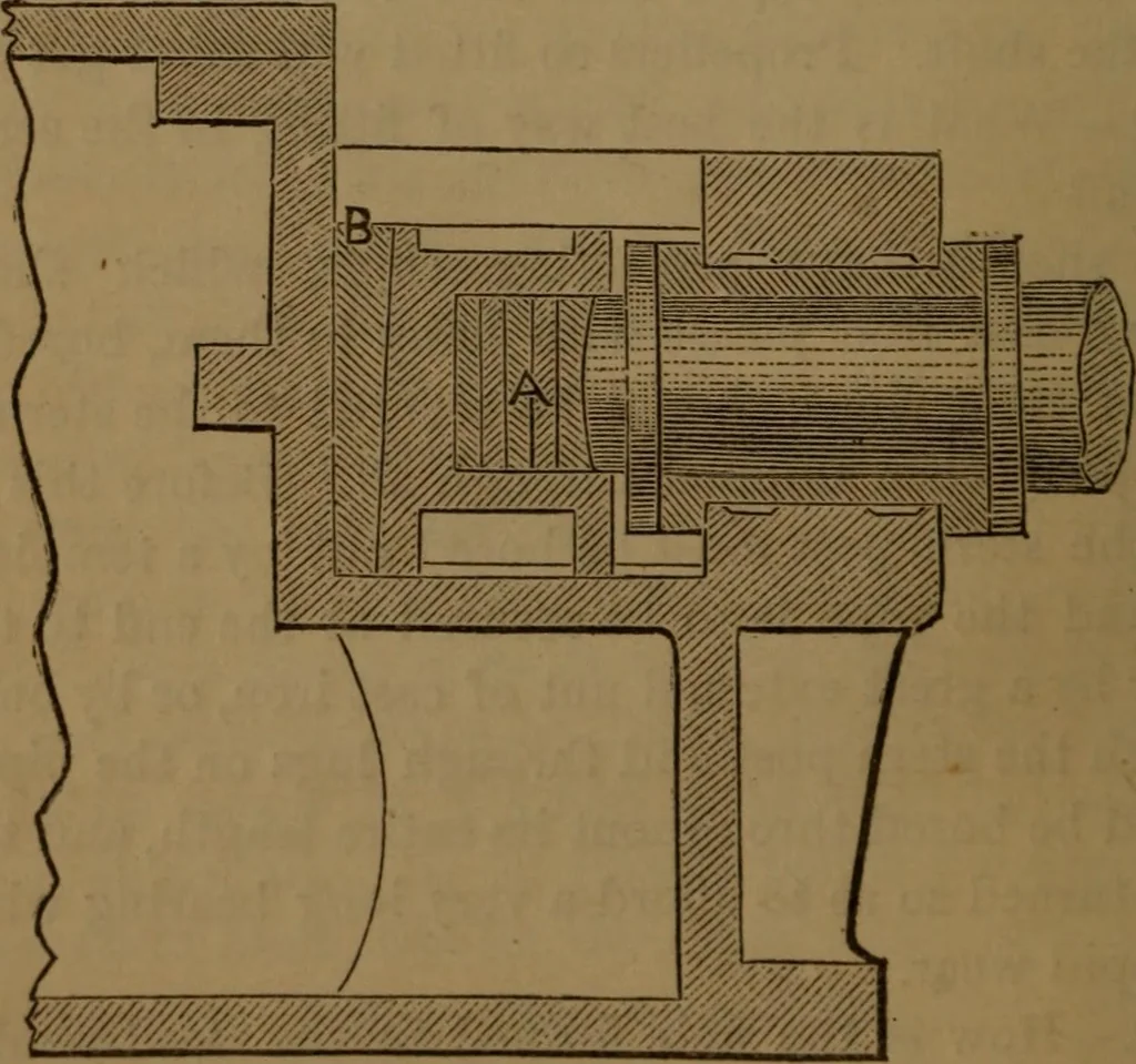 An illustration from A catechism of the steam engine and its various applications to mines, mills, steam navigation, railways, and agriculture, 1876, leaf 255