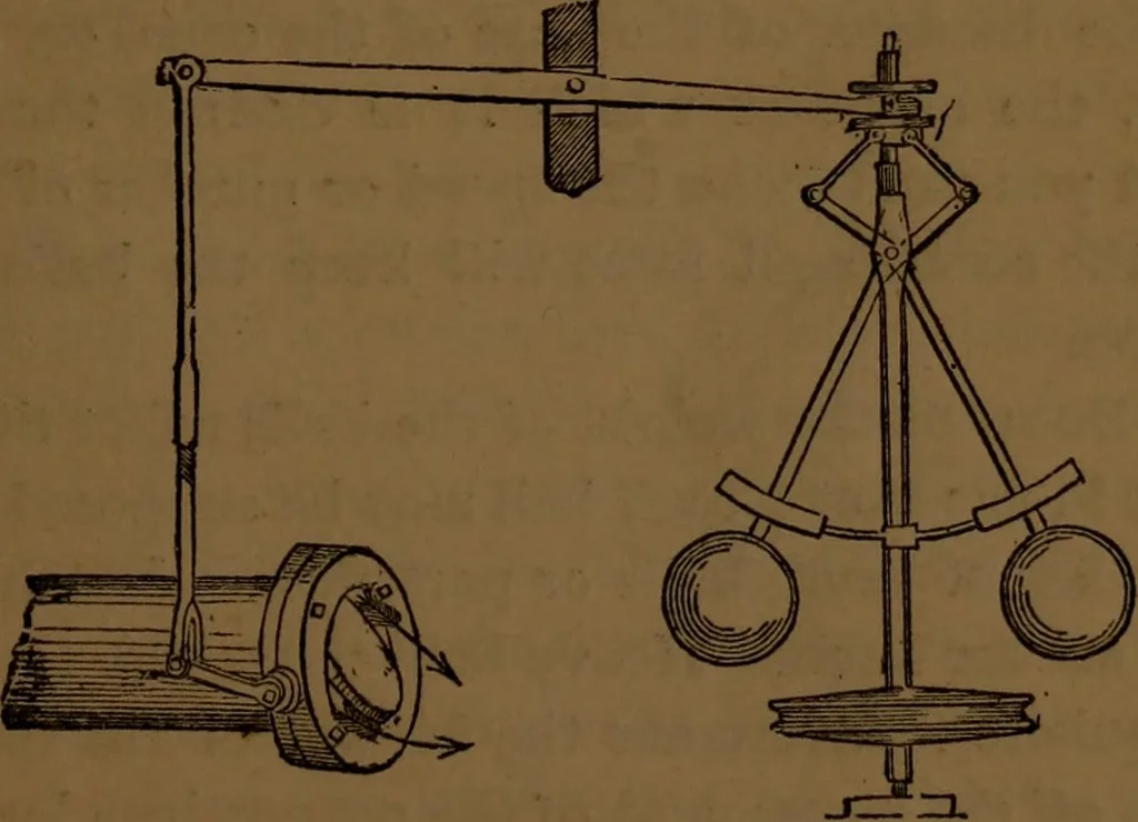 An illustration from A catechism of the steam engine and its various applications to mines, mills, steam navigation, railways, and agriculture, 1876, leaf 30