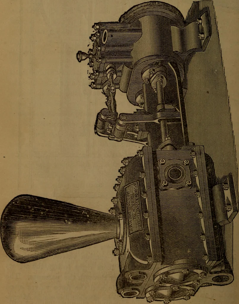 An illustration from A catechism of the steam engine and its various applications to mines, mills, steam navigation, railways, and agriculture, 1876, leaf 361