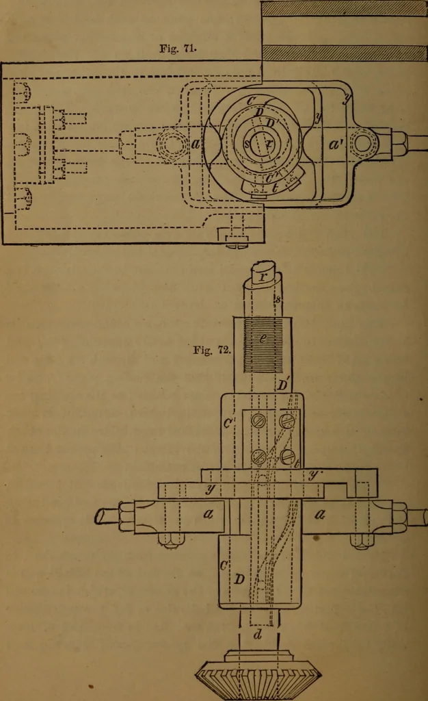 An illustration from A catechism of the steam engine and its various applications to mines, mills, steam navigation, railways, and agriculture, 1876, leaf 375