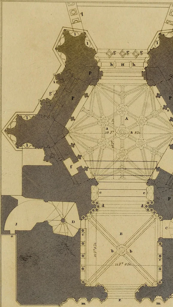 An illustration from Cathedral antiquities, 1814, leaf 224
