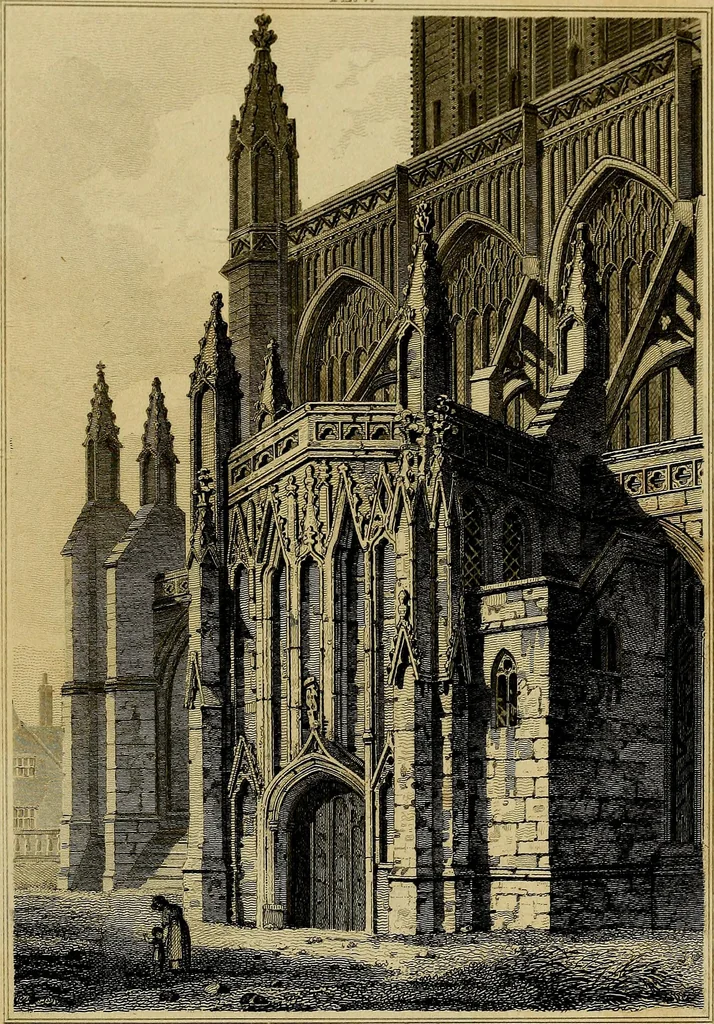 An illustration from Cathedral antiquities, 1814, leaf 230