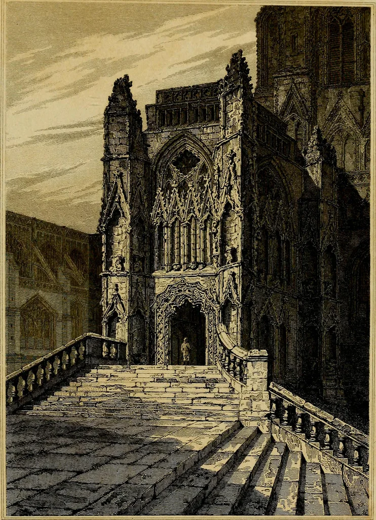 An illustration from Cathedral antiquities, 1814, leaf 234