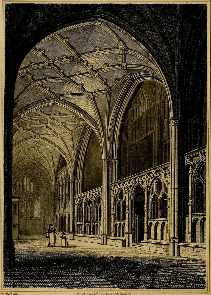 An illustration from Cathedral antiquities, 1814, leaf 239