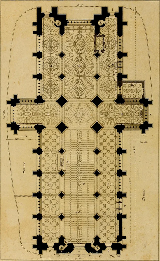 An illustration from Cathedral antiquities, 1814, leaf 77