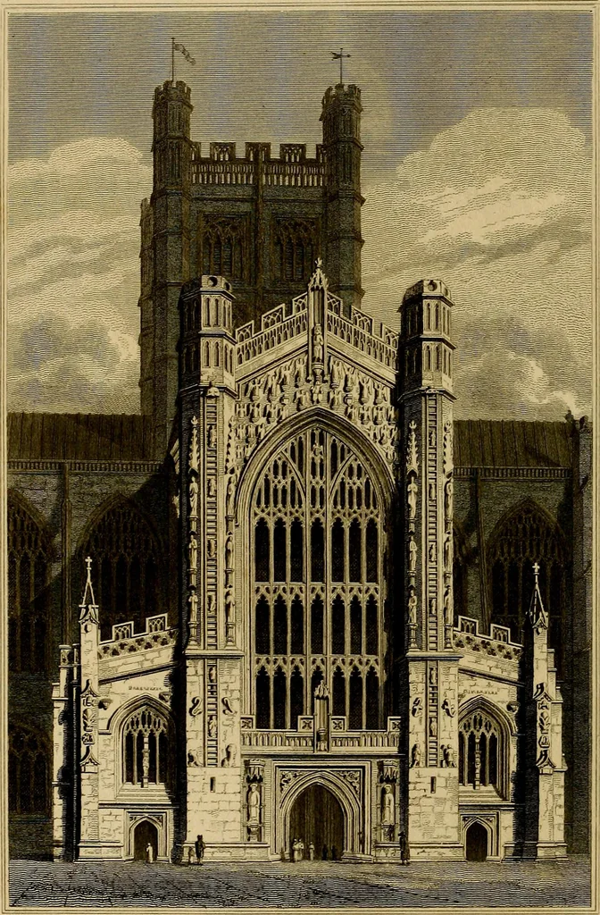 An illustration from Cathedral antiquities, 1814, leaf 85