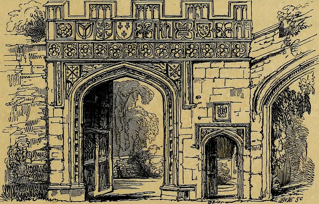 An illustration from Cathedral antiquities, 1814, leaf 10