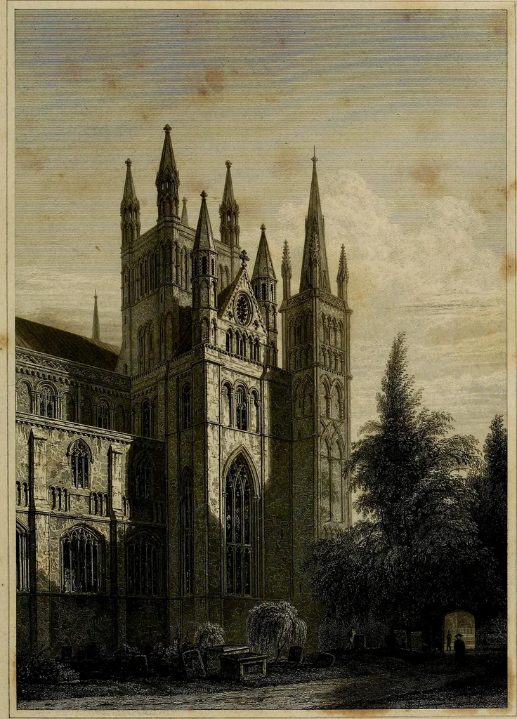 An illustration from Cathedral antiquities, 1814, leaf 112