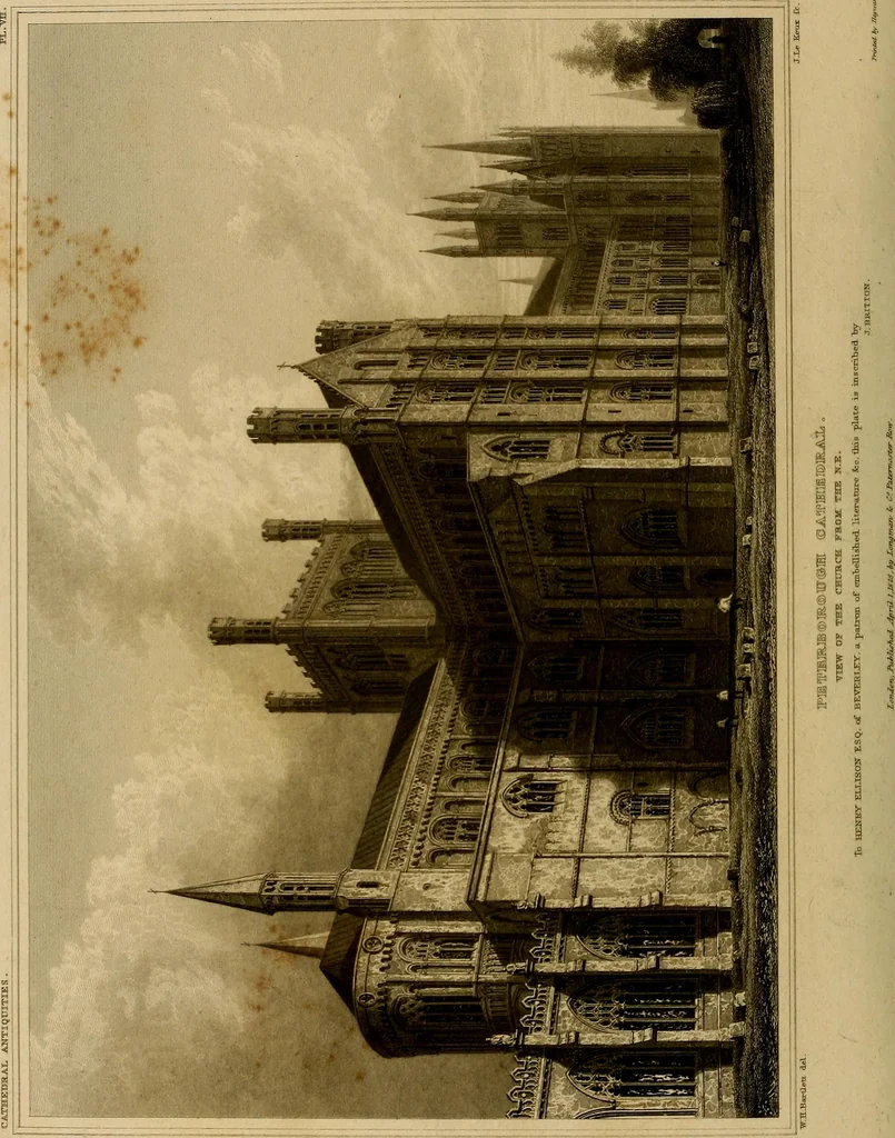An illustration from Cathedral antiquities, 1814, leaf 113