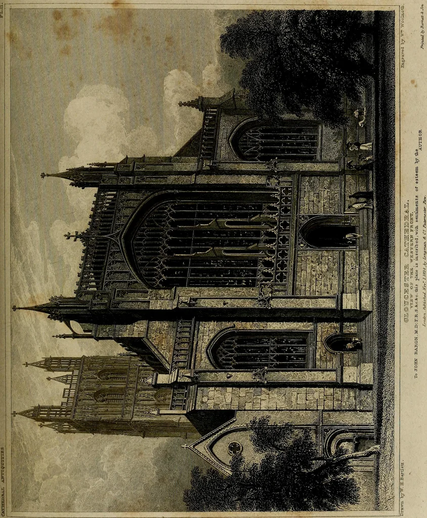 An illustration from Cathedral antiquities, 1814, leaf 188