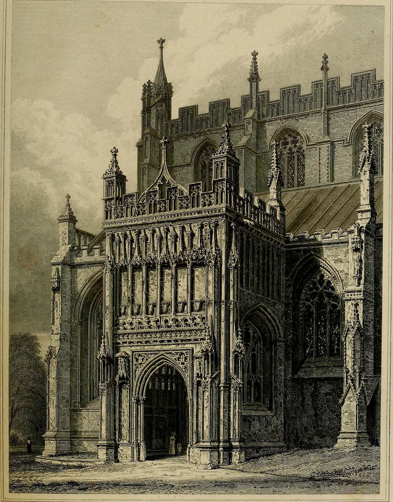 An illustration from Cathedral antiquities, 1814, leaf 190