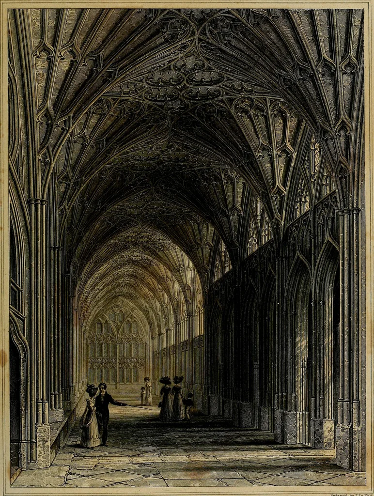 An illustration from Cathedral antiquities, 1814, leaf 192