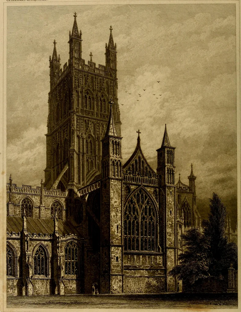 An illustration from Cathedral antiquities, 1814, leaf 193