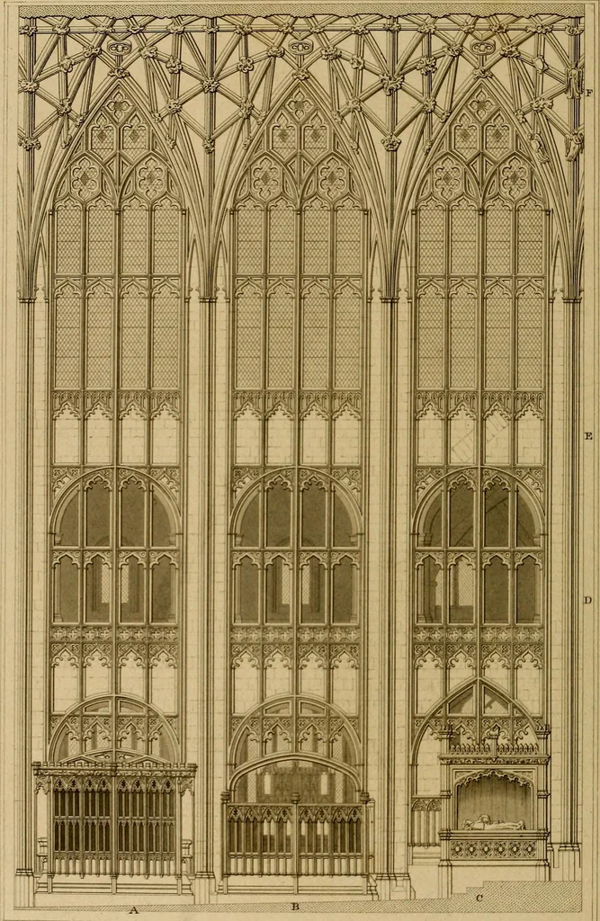 An illustration from Cathedral antiquities, 1814, leaf 267