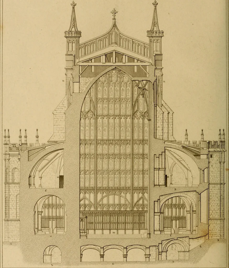 An illustration from Cathedral antiquities, 1814, leaf 269
