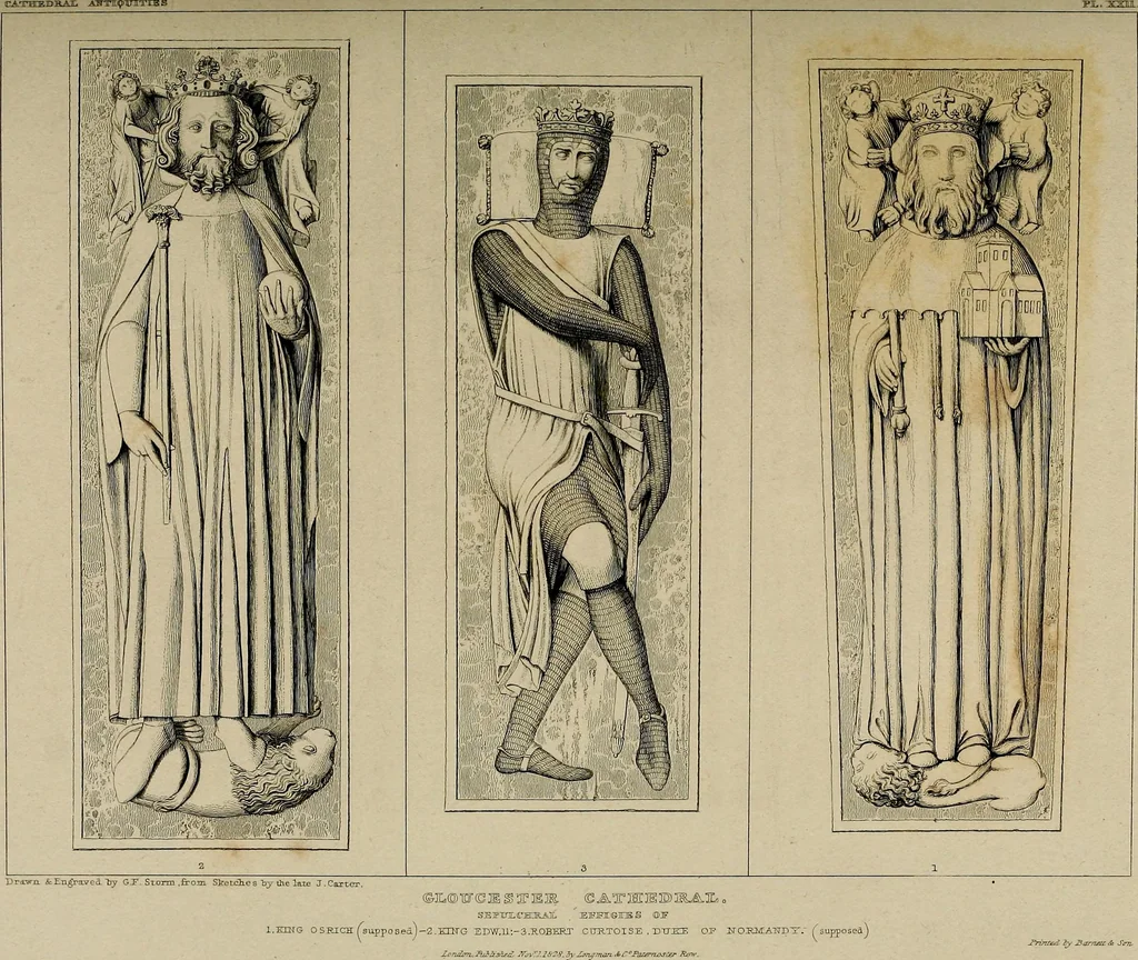 An illustration from Cathedral antiquities, 1814, leaf 276