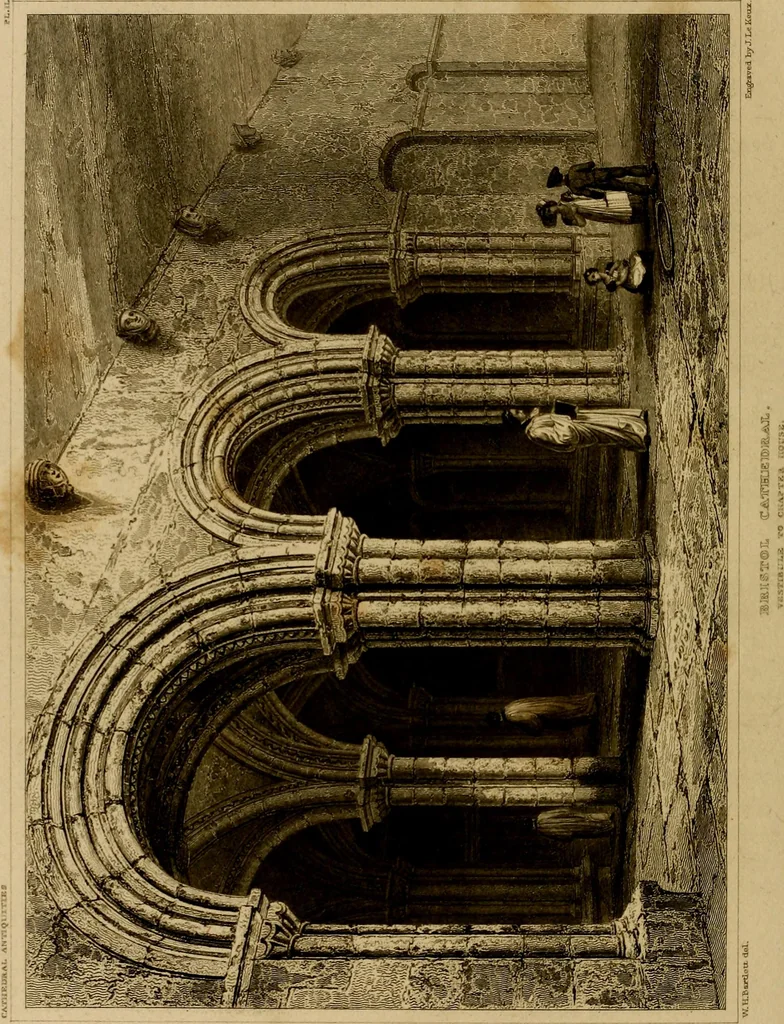 An illustration from Cathedral antiquities, 1814, leaf 391