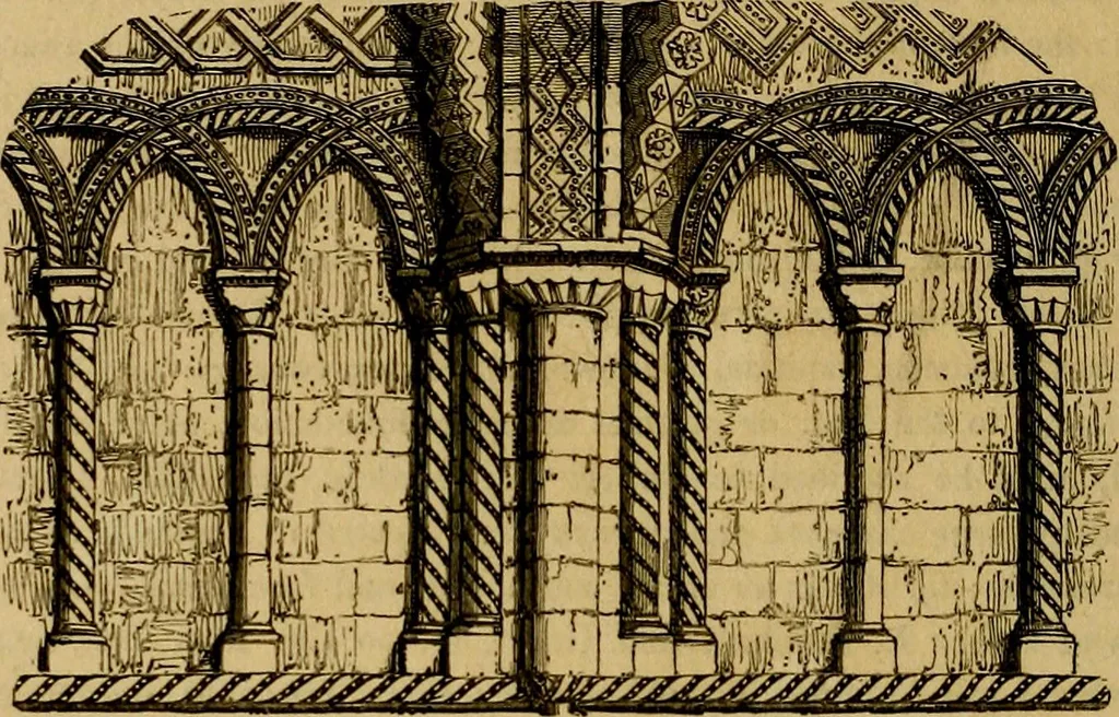 An illustration from Cathedral antiquities, 1814, leaf 397