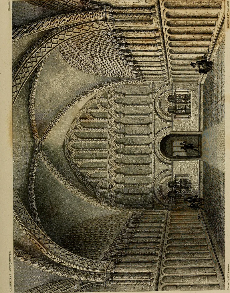 An illustration from Cathedral antiquities, 1814, leaf 400