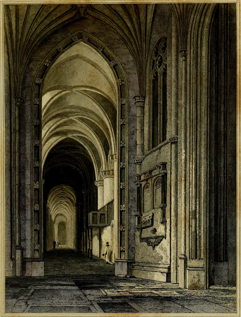 An illustration from Cathedral antiquities, 1814, leaf 46