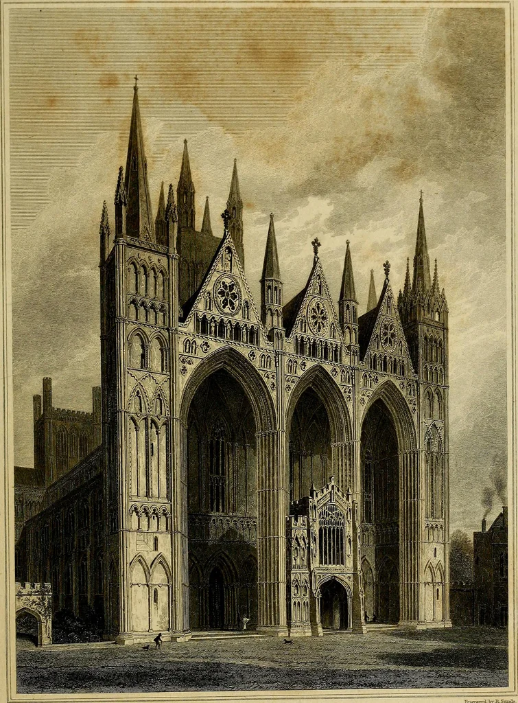 An illustration from Cathedral antiquities, 1814, leaf 92
